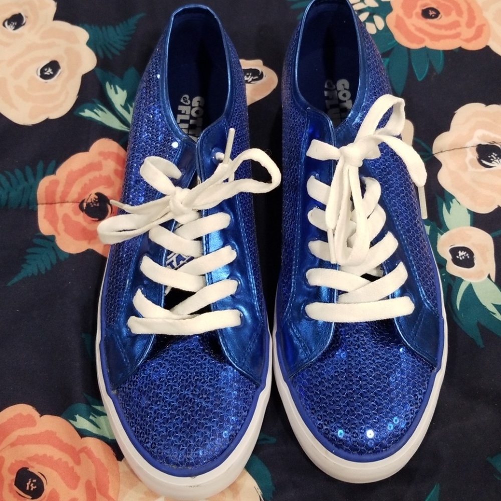 Royal Sequined Shoes